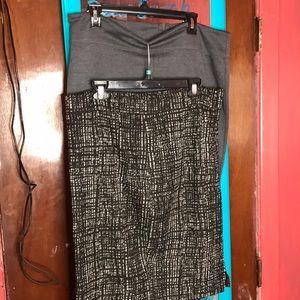 2 XL Skirts for $16